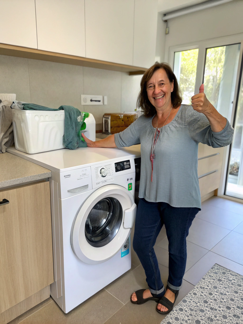 Homeowner satisfied with the repaired refrigerator